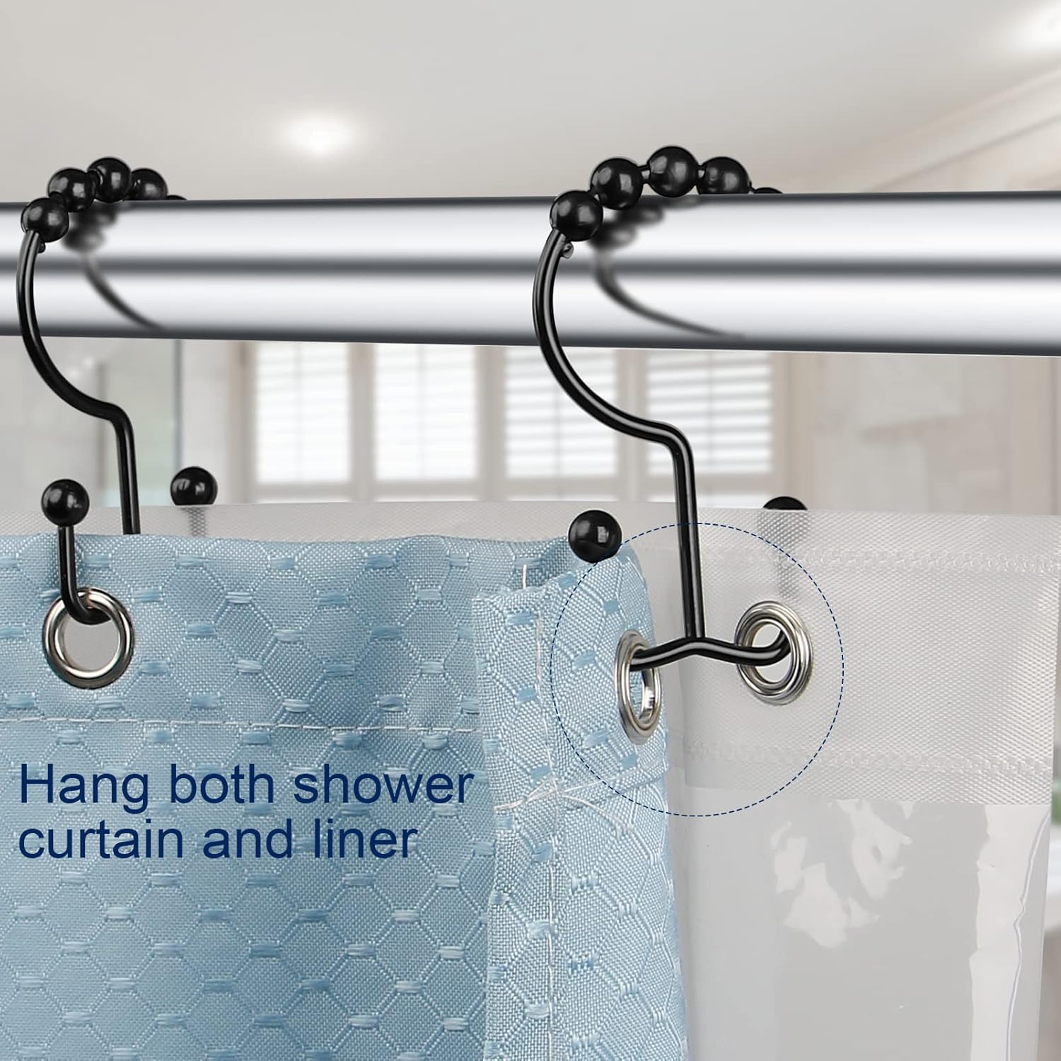 Shower Curtain Hook, Sturdy St - огляд і ціна Curtain Rods