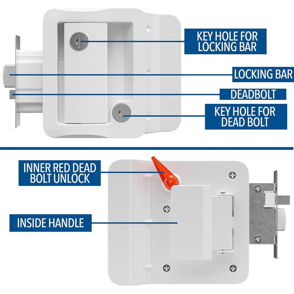 RV Door Lock Replacement with  - огляд і ціна Door Lock