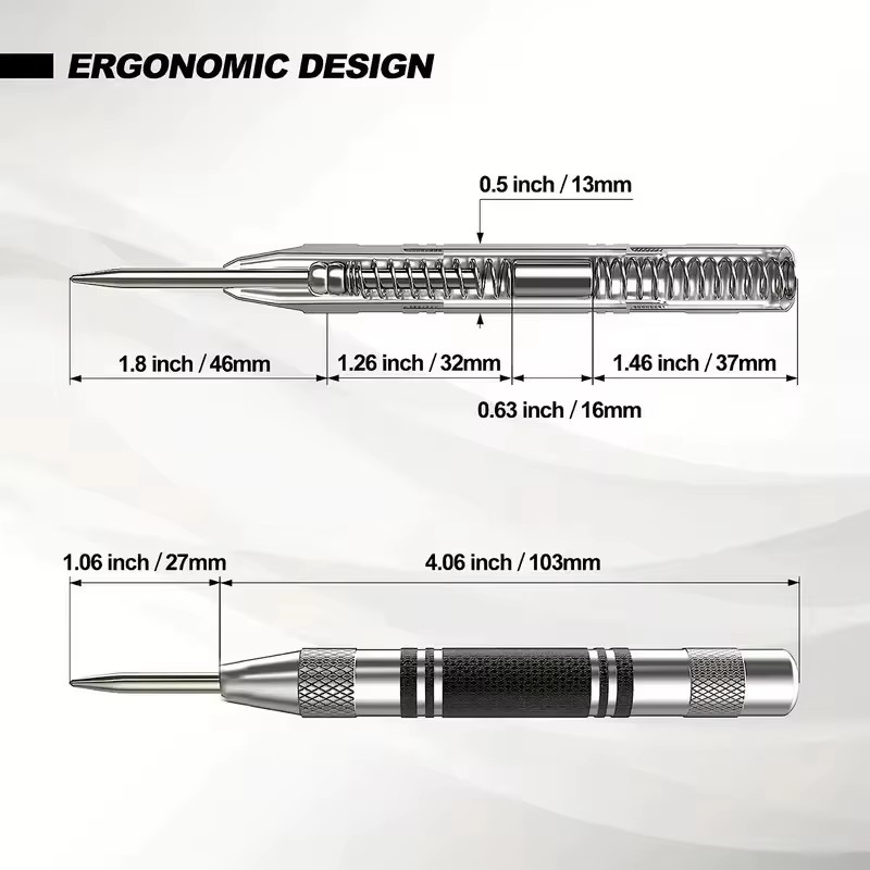 Auto Center Puncher Hole Marke - огляд і ціна Drill Bits
