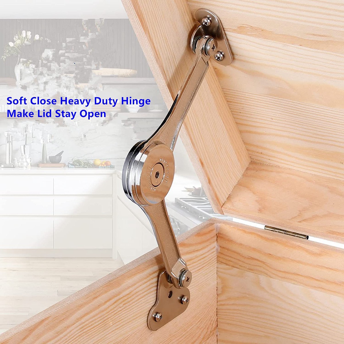 [Y39A]2 Pcs Heavy Duty Lid Hin - огляд і ціна Cabinet Hinges
