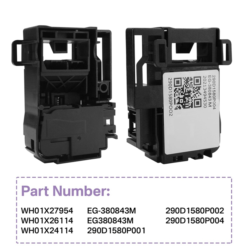 WH01X27954 Washer Lid Lock Swi - огляд і ціна Door Lock