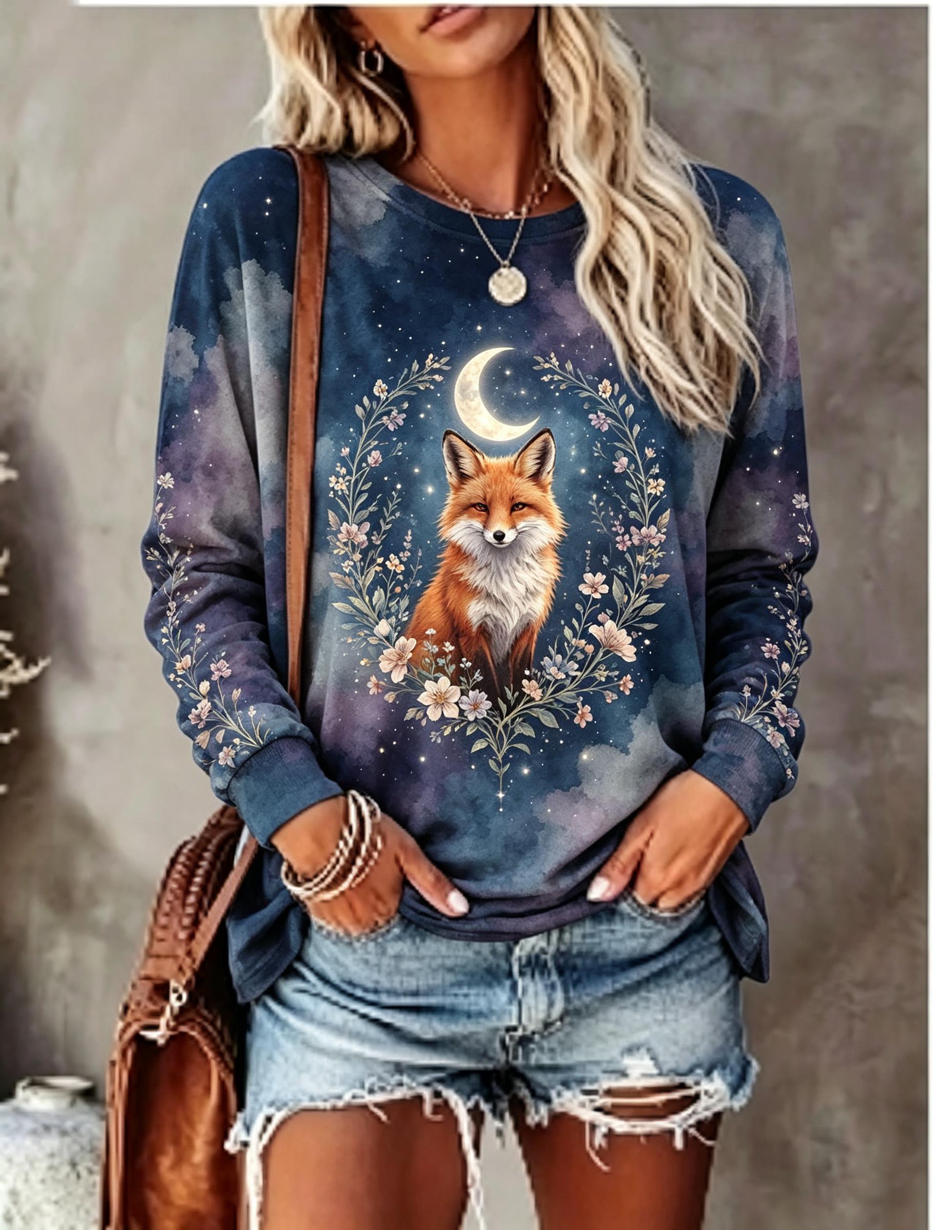 Women Long Sleeve T Shirt Howl - огляд і ціна Wallpaper