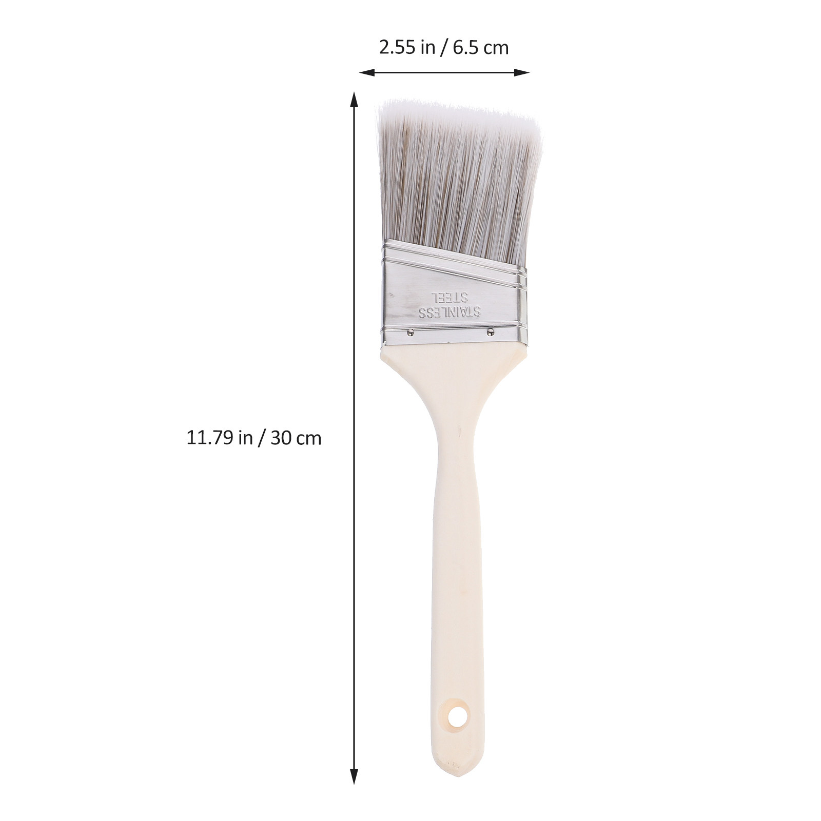 5Pcs Wooden Handle Paint Brush - огляд і ціна Home Improvement Fence
