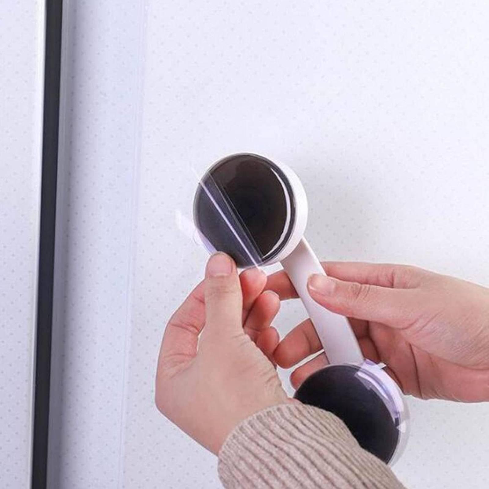 White Plastic Suction Drawer H - огляд і ціна Door Handle