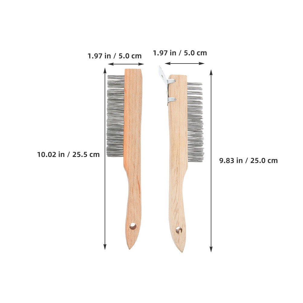 Steel Wire Brush Set 2pcs with - огляд і ціна Paint Brush